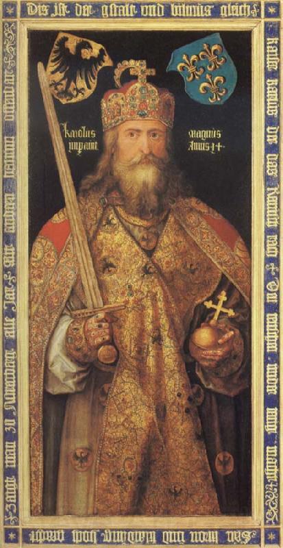 Albrecht Durer Emperor charlemagne Spain oil painting art